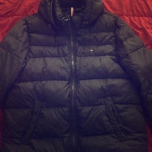 Black Tommy Hilfiger Coat
